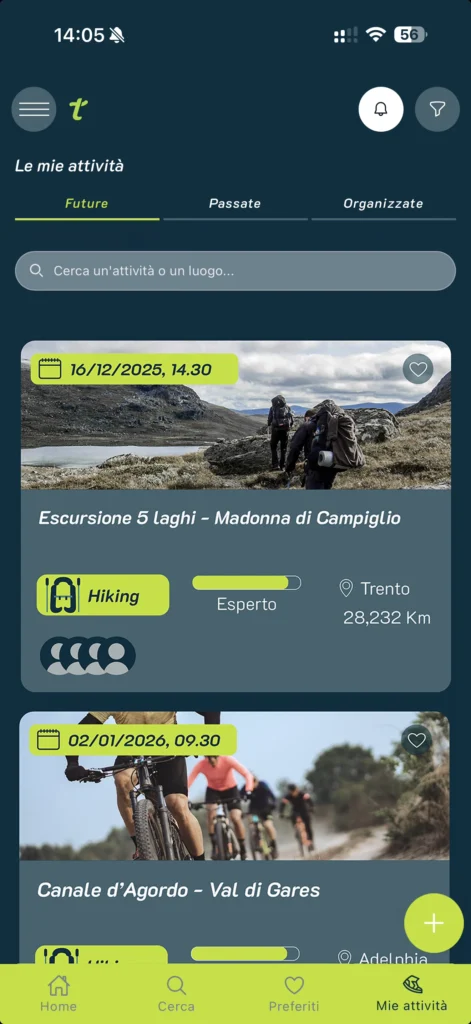 toggy app sport attività insieme